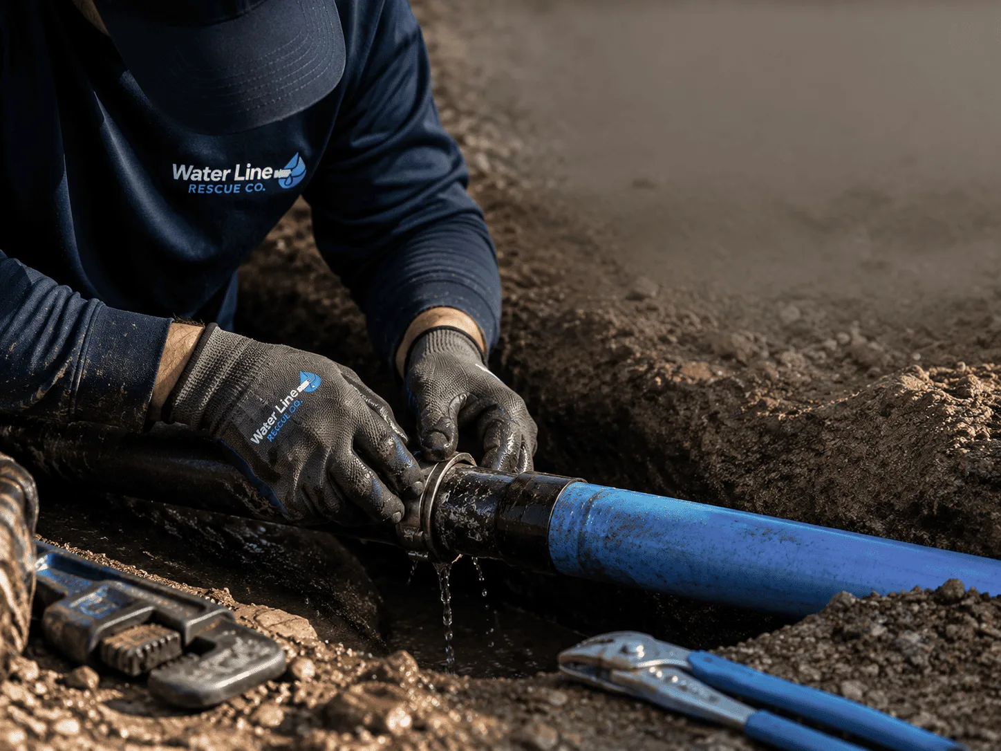 Why choose Water Line Repair in Centrahoma, OK